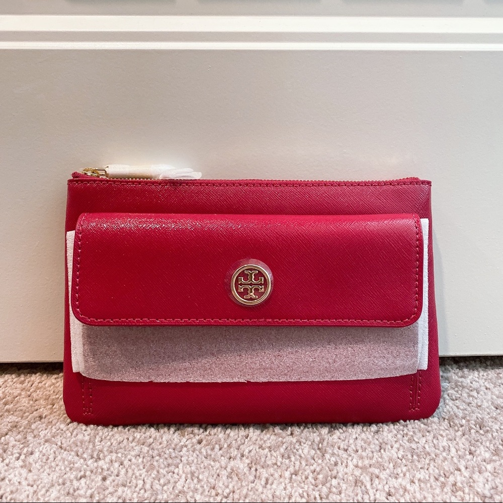 NWT TORY BURCH Robinson Zip Pouch